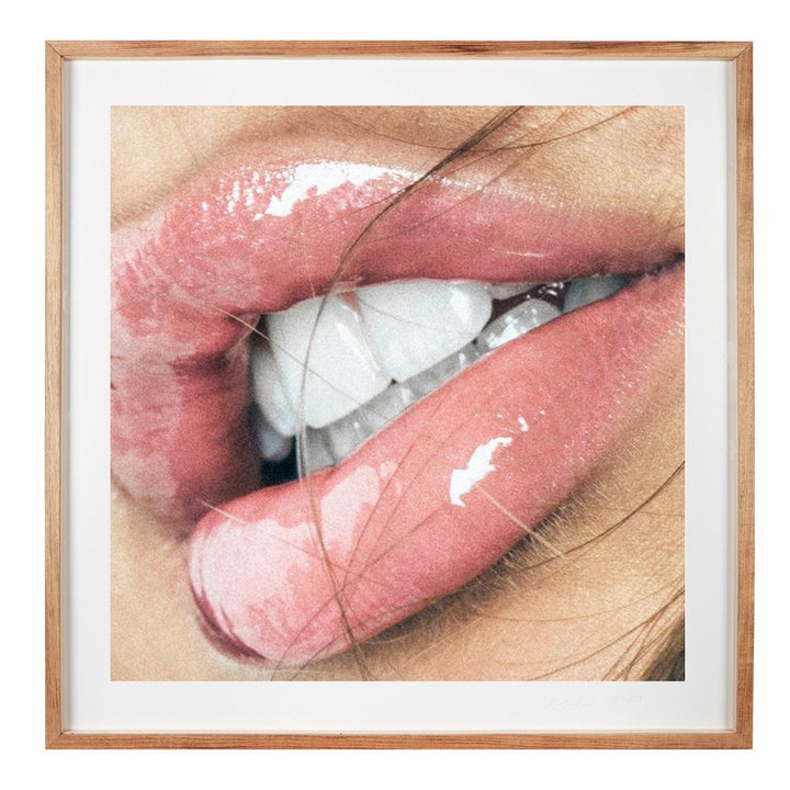 Lips Print - 'Glossy' by Nastia Nathan + Jac