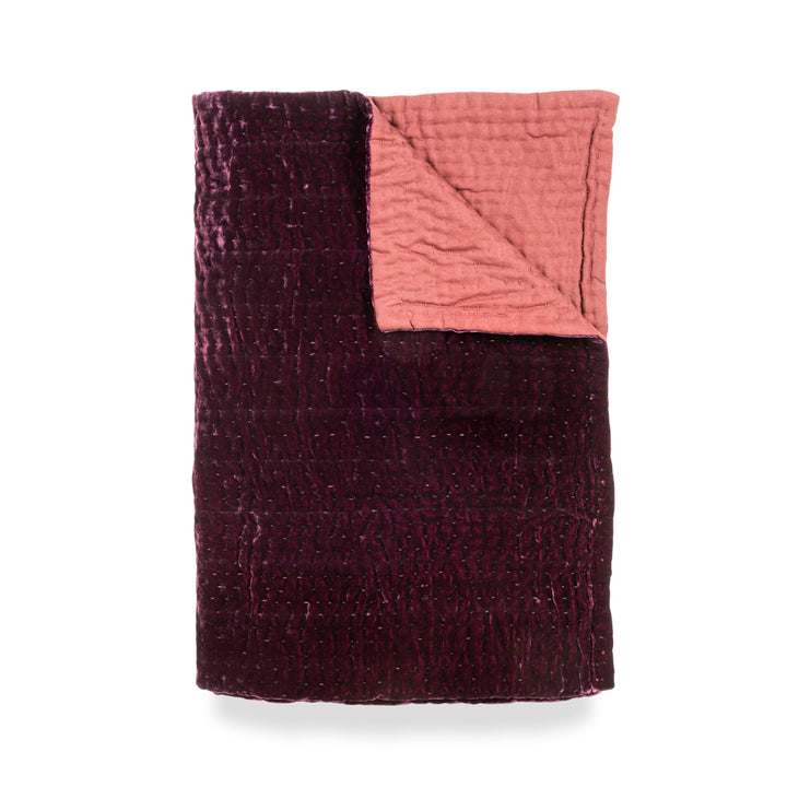 Cher Silk Velvet Throw