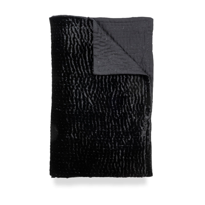 Kiki Silk Velvet Throw