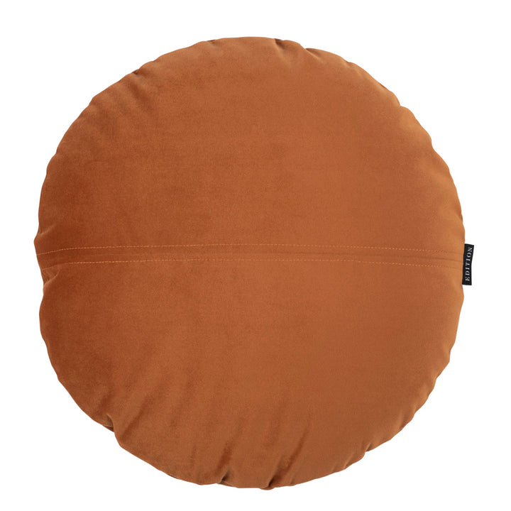 Double sided tobacco velvet with a 5mm closed flange detailing to the seam.