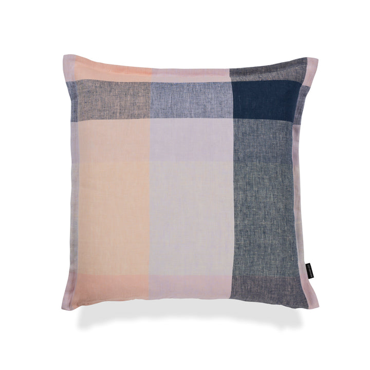 Jewel Plaid Linen 55cm Cushion