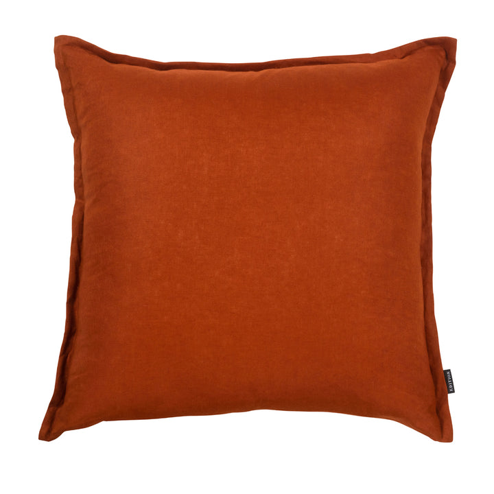 Lenny Linen Rust 60cm Cushion
