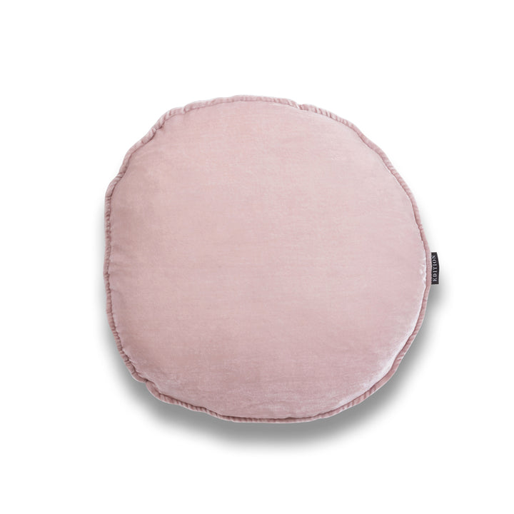 Patti Round Silk Velvet Luxury Cushion