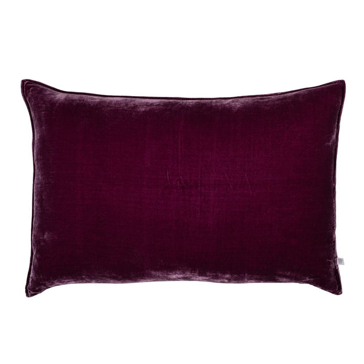 Cher Lumbar Silk Velvet cushion by Nathan + Jac - E D I T I O N