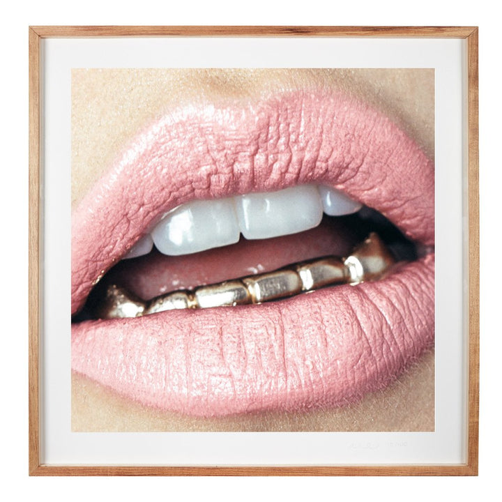 Lips Prints - 'Grills' by Nastia Nathan + Jac