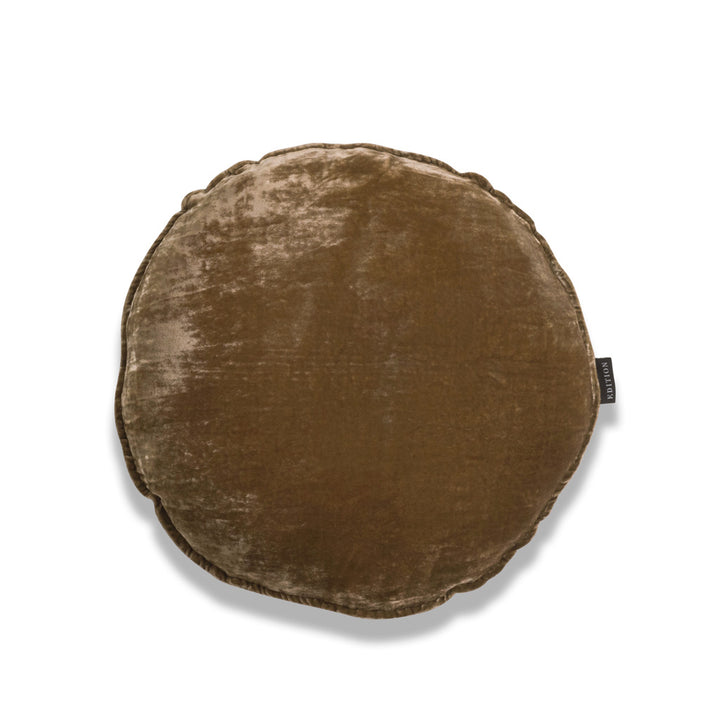 Sofie Round Luxury Silk Velvet Cushion