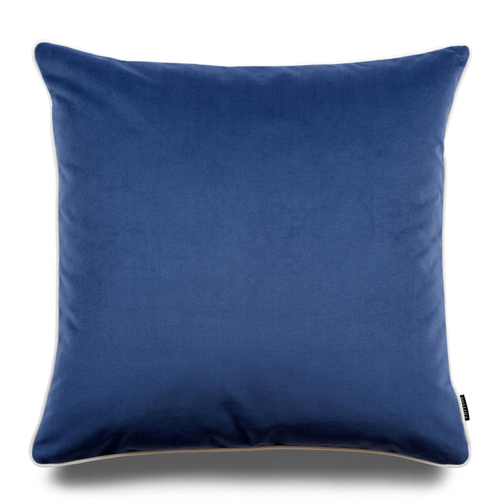 Stellan Piped 60cm Velvet Luxury Cushion
